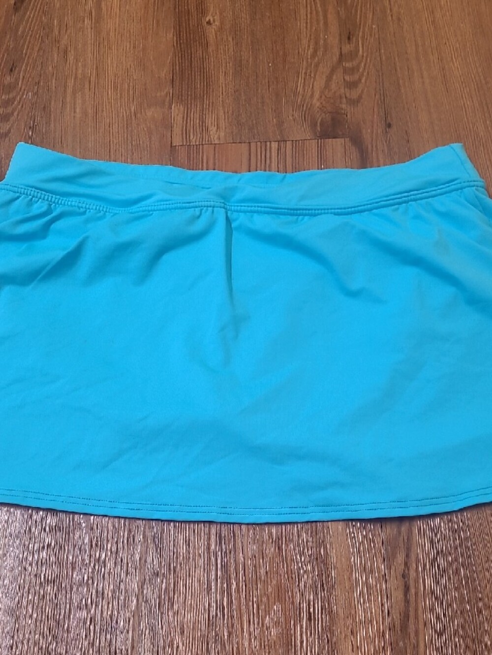 Lands' End‎ Bright Turquoise Mini Skirt - Picture 5 of 8